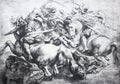 TheÃÂ Battle of AnghiariÃÂ by Rubens in the vintage book Leonardo da Vinci by A.L. Volynskiy, St. Petersburg, 1899
